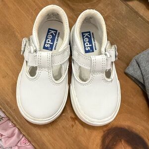 Keds White Baby Walker Shoes
